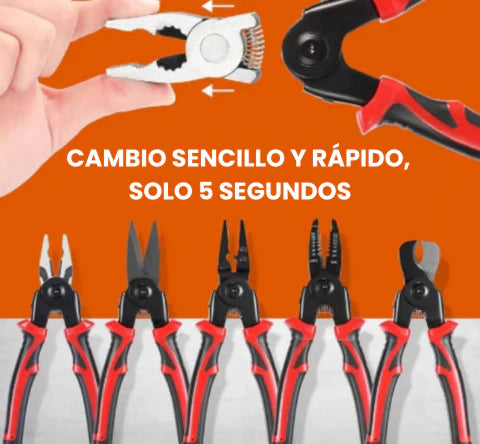 SET DE ALICATES 5 EN 1