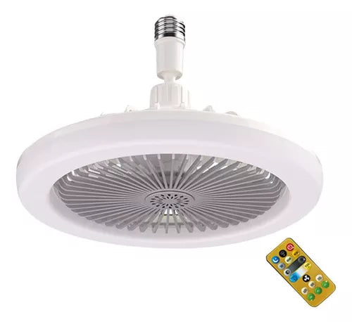BOMBILLO VENTILADOR CON CONTROL DE TECHO