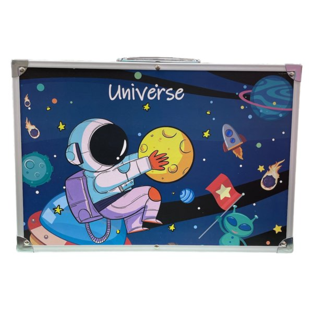 SET DE ARTE MALETA METALICA