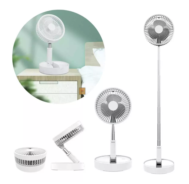 Ventilador portátil plegable recargable