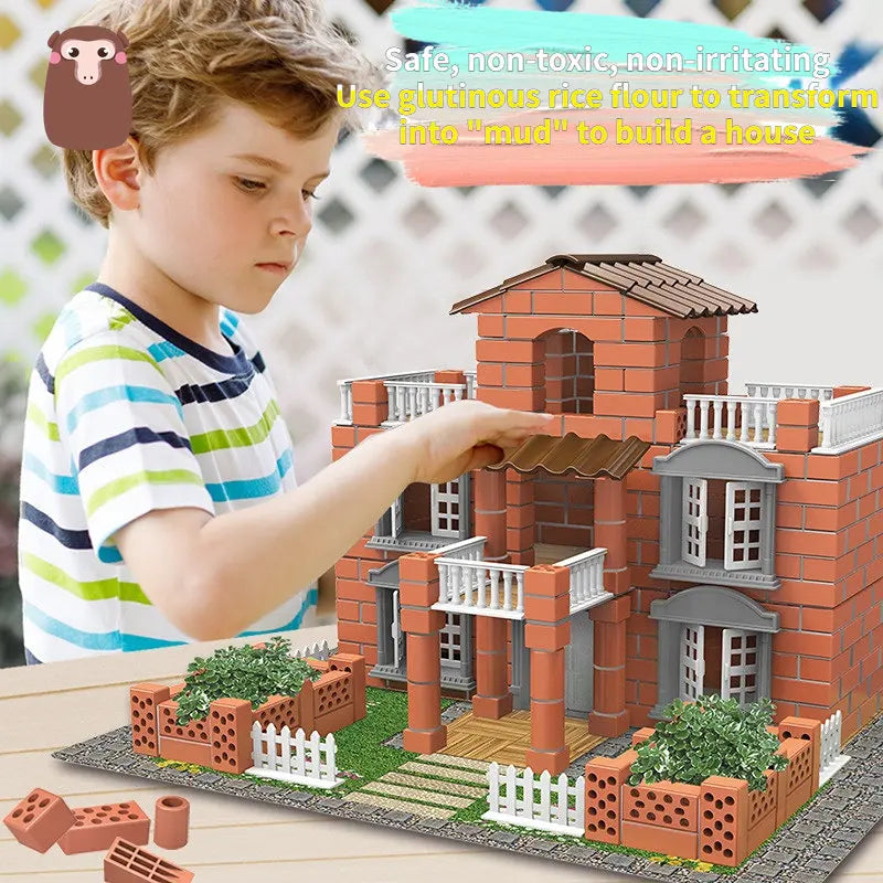 JUEGO DE BLOQUES CONSTRUCCION CASTILLO