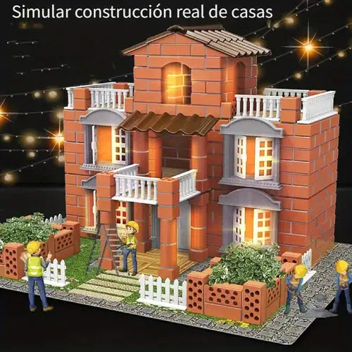 JUEGO DE BLOQUES CONSTRUCCION CASTILLO