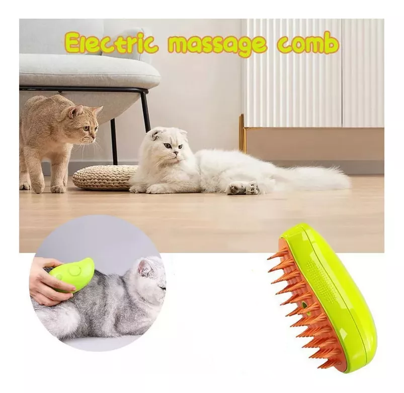 Cepillo Vapor Mascotas