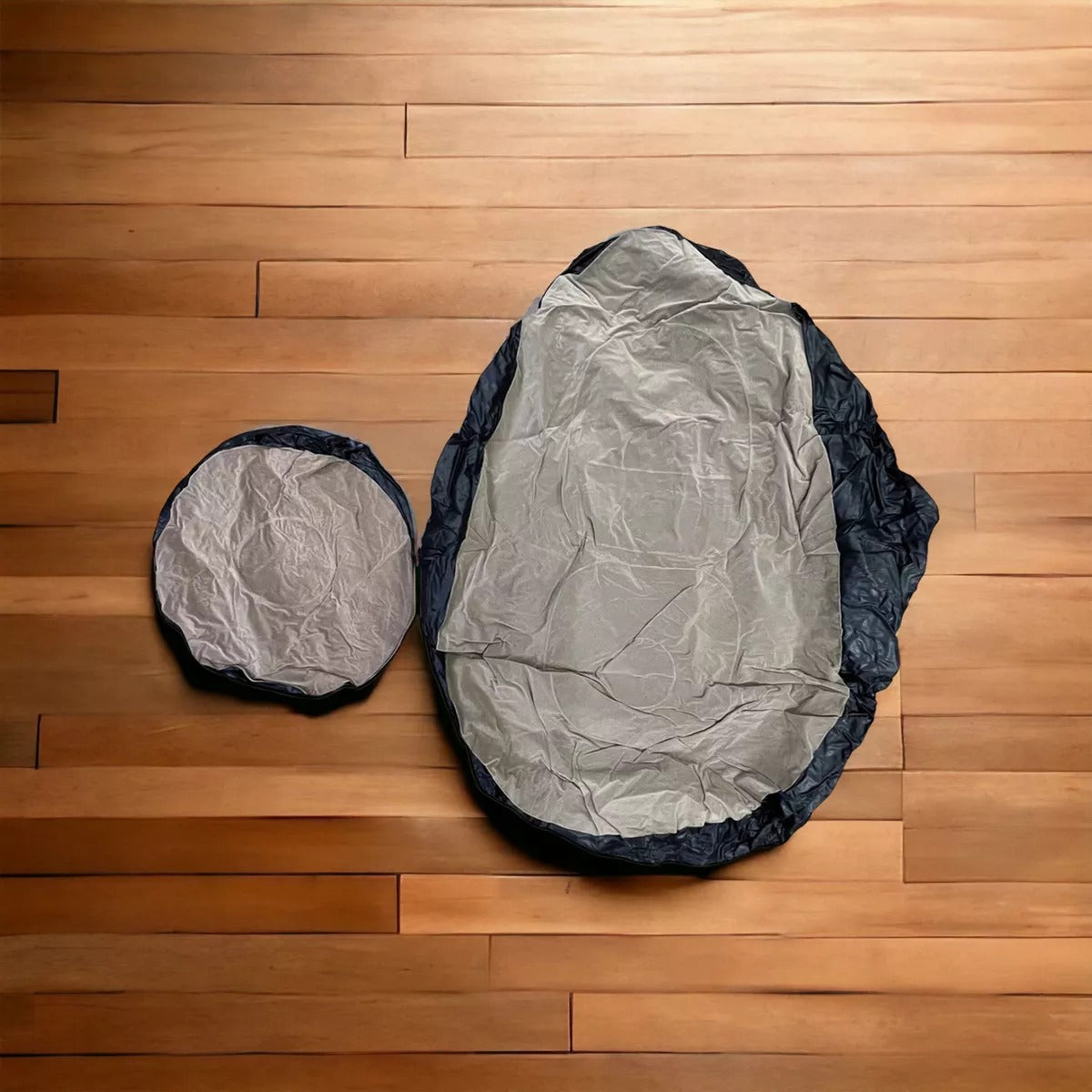 Sillón inflable Reclinable + Puff