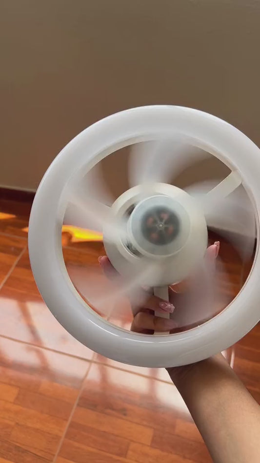 BOMBILLO VENTILADOR CON CONTROL DE TECHO