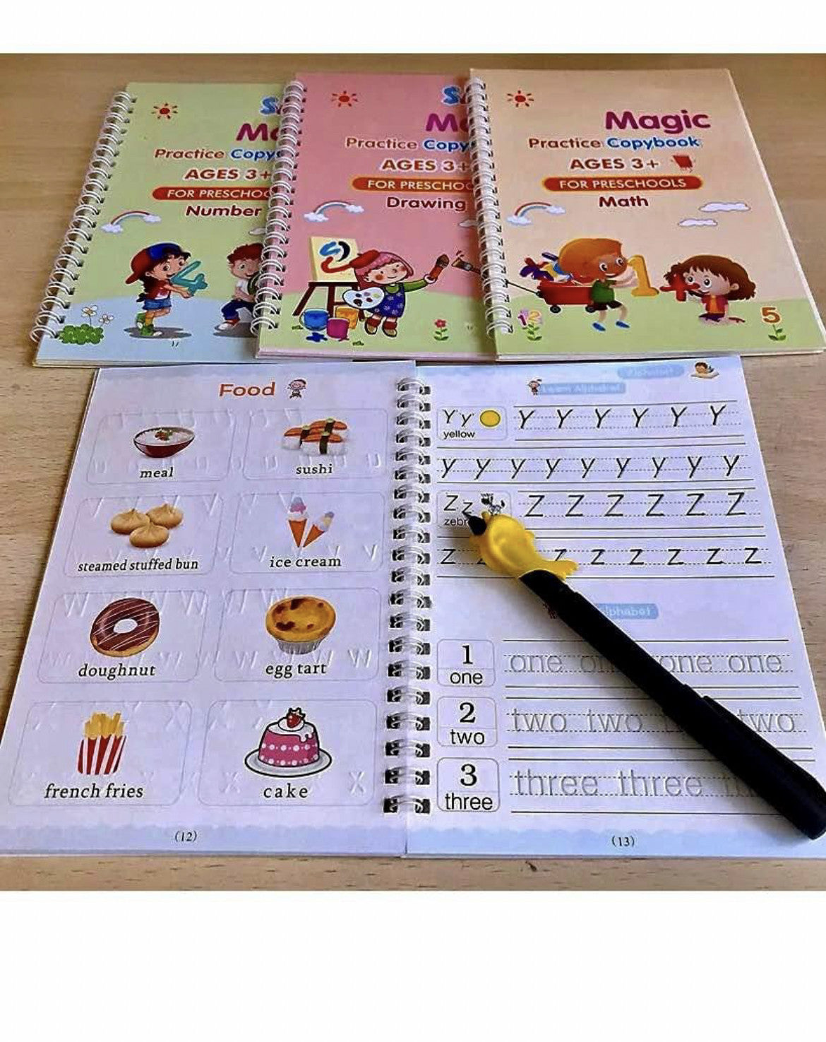 KIT 4 LIBROS CALIGRAFIA INFANTIL